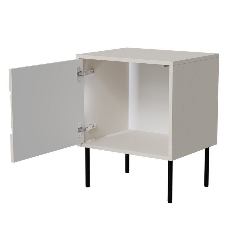Cama Bedside cabinet, 2 pcs. INSERTO 50x40x61.5 cashmere LED