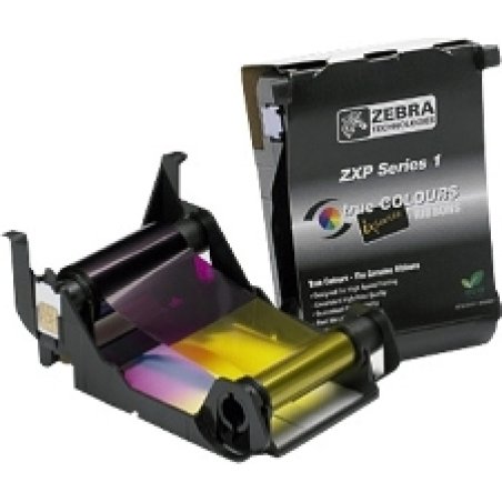 Zebra 800011-140 ruban d'impression 100 pages Noir, Cyan, Magenta, Jaune