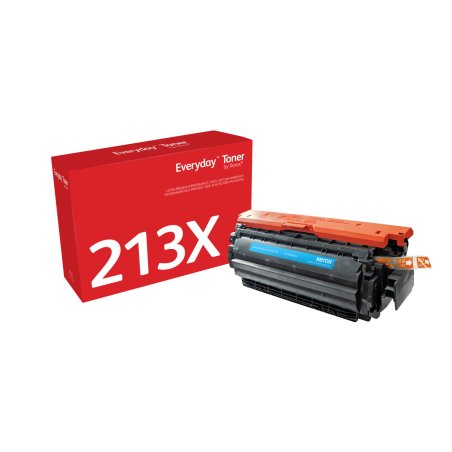 Everyday™ Cyan Toner by Xerox compatible with HP 213X (W2131X), High capacity