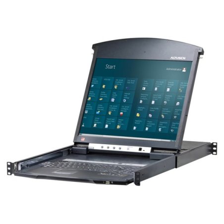 ATEN KL1508AiN KVM switch Rack mounting Black
