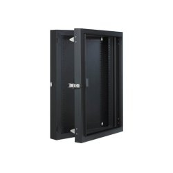 EKIVALAN Double section conversion kit for Pro 20U wallmount 150mm deep (black)
