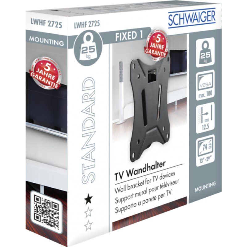 Schwaiger LWHF2725 513 Noir