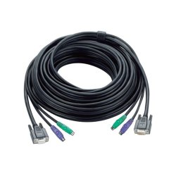 ATEN 2L-1005P câble kvm Noir 5 m