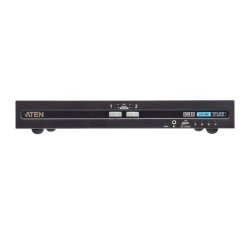 ATEN Commutateur KVM sécurisé DVI 2 ports USB avec CAC (conforme à la norme PSD PP v4.0)