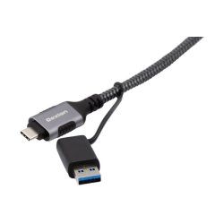 USB-C/A to RJ45 active GigaLAN NIC CABLE - 12m