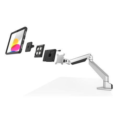 Compulocks Universal Tablet Magnetic Articulating Arm Mount Plus Hub Black