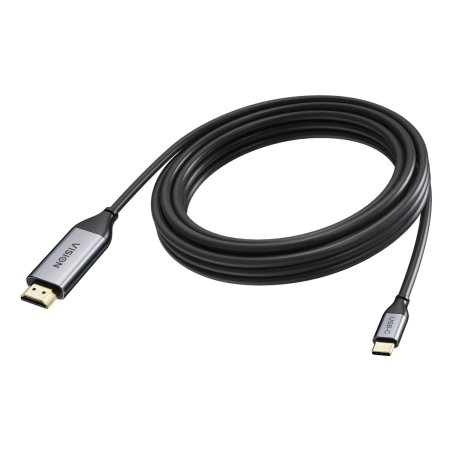 VISION 5m Black USB-C to HDMI 4K Cable