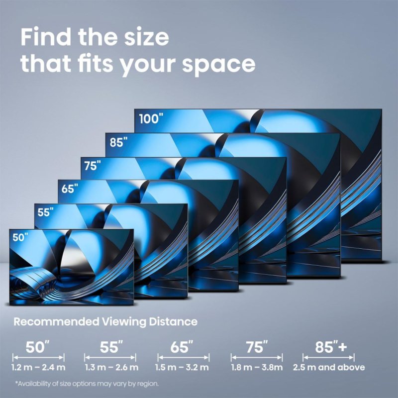 Hisense 65U7SE 165.1 cm (65") 4K Ultra HD Smart TV Wi-Fi Black