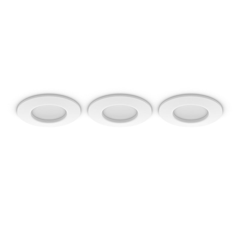 Philips Hue White&Col. Amb. Slim Recessed Light S x3 -White