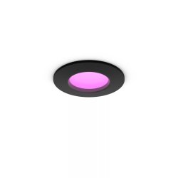 Philips Hue White&Col. Amb. Slim Recessed Light S EMEA-Black