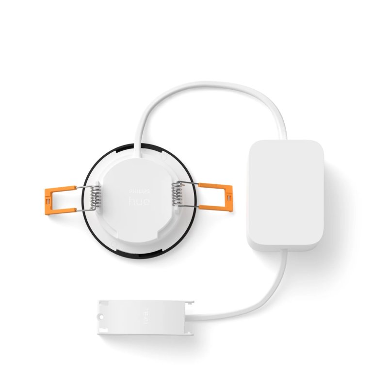 Philips Hue White&Col. Amb. Slim Recessed Light S EMEA-Black