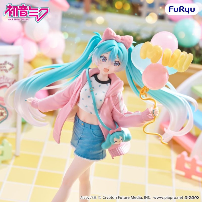 HATSUNE MIKU - Theme Park Date - Statuette Muchute 19cm