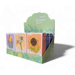 FOREVER FLOWERS - Bricks Flowers - Display 12pcs