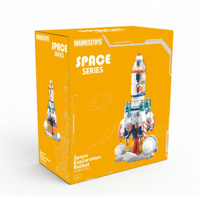 POP SERIES - Kit de Construction - Fusée exploration spatiale - 294pc
