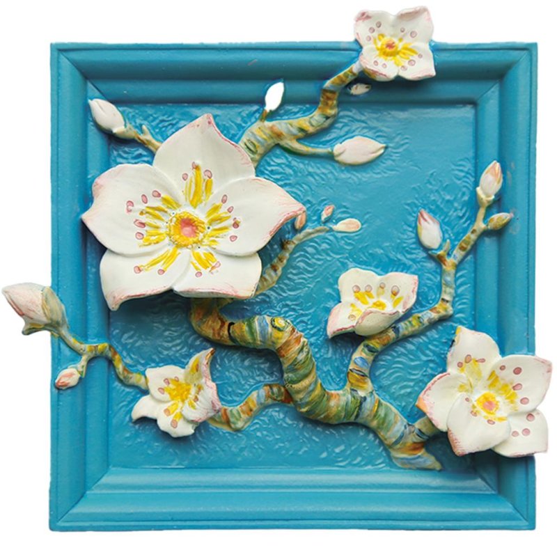 MAGNET DIY - Fleur d'abricotier - Aimant à peindre en 3D DIY