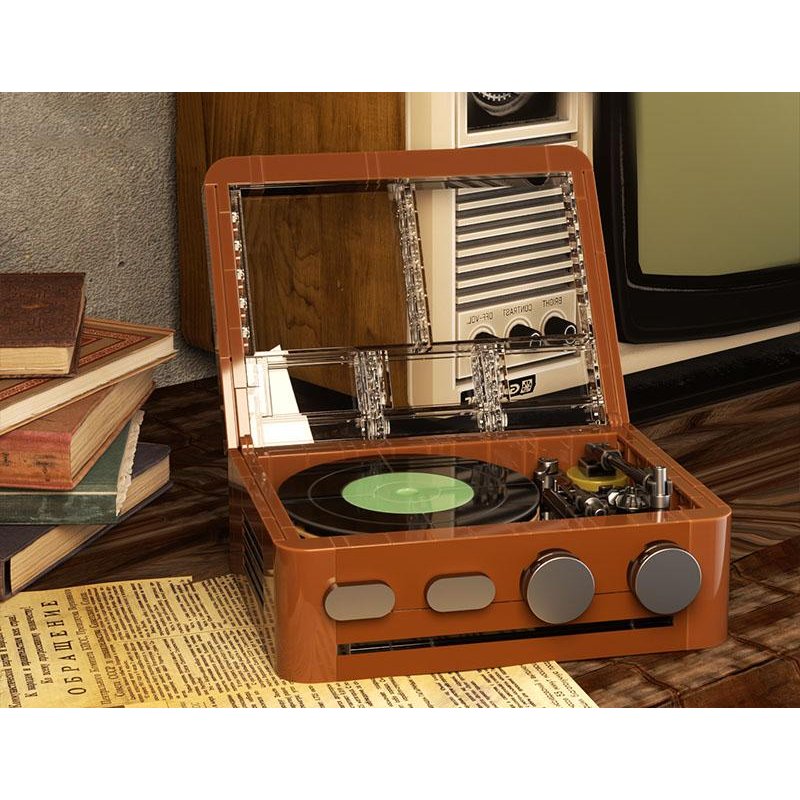 POP SERIES - Kit de Construction - Tourne-disque - 217pc