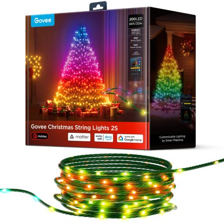 Govee H80C4 Smart string light Wi-Fi/Bluetooth 15 W