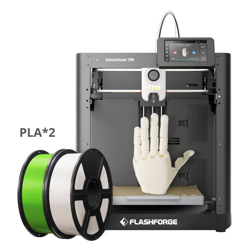 Flashforge Adventurer 5M Technologie FFF (Fused Filament Fabrication) Wifi