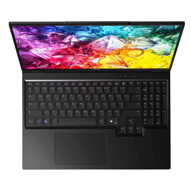CAPTIVA 95068 laptop AMD Ryzen™ 9 9955HX 40.6 cm (16") WQXGA 64 GB DDR5-SDRAM SSD NVIDIA GeForce RTX 5080 Wi-Fi 6