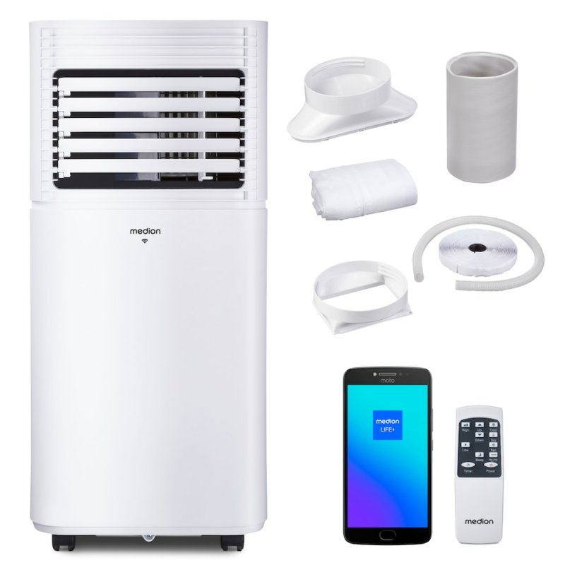 MEDION LIFE P901 portable air conditioner 0.65 L 65 dB White