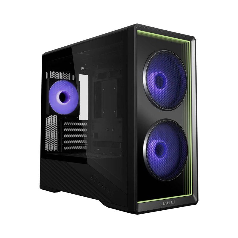 Lian Li Vector V150 INF mATX Gehäuse, Tempered Glass - schwarz