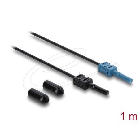 DeLOCK 91023 fibre optic adapter 1 pc(s) Black, Blue
