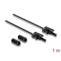 DELOCK LWL POF Kunstst. Kabel HFBR 4532-4532Z Simpl StSt 1m