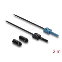 DeLOCK 91024 fibre optic adapter 1 pc(s) Black, Blue