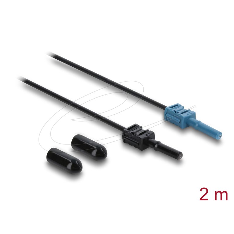 DeLOCK 91024 fibre optic adapter 1 pc(s) Black, Blue