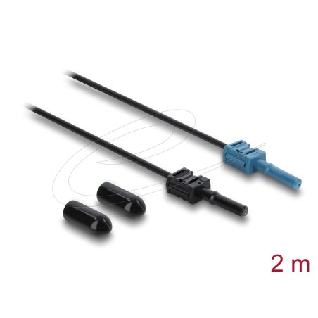 DeLOCK 91024 adaptateur de fibres optiques 1 pièce(s) Noir, Bleu