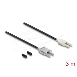 DeLOCK 91030 fibre optic adapter 1 pc(s) Black, Grey