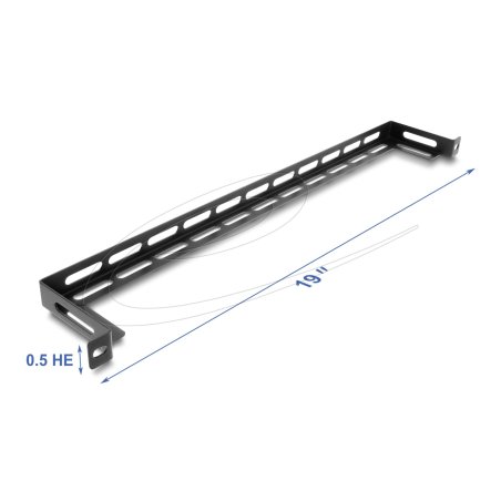 DeLOCK 67462 kit de support Noir Métal