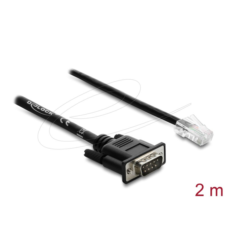 DeLOCK 64296 networking cable Black 2 m Cat5e