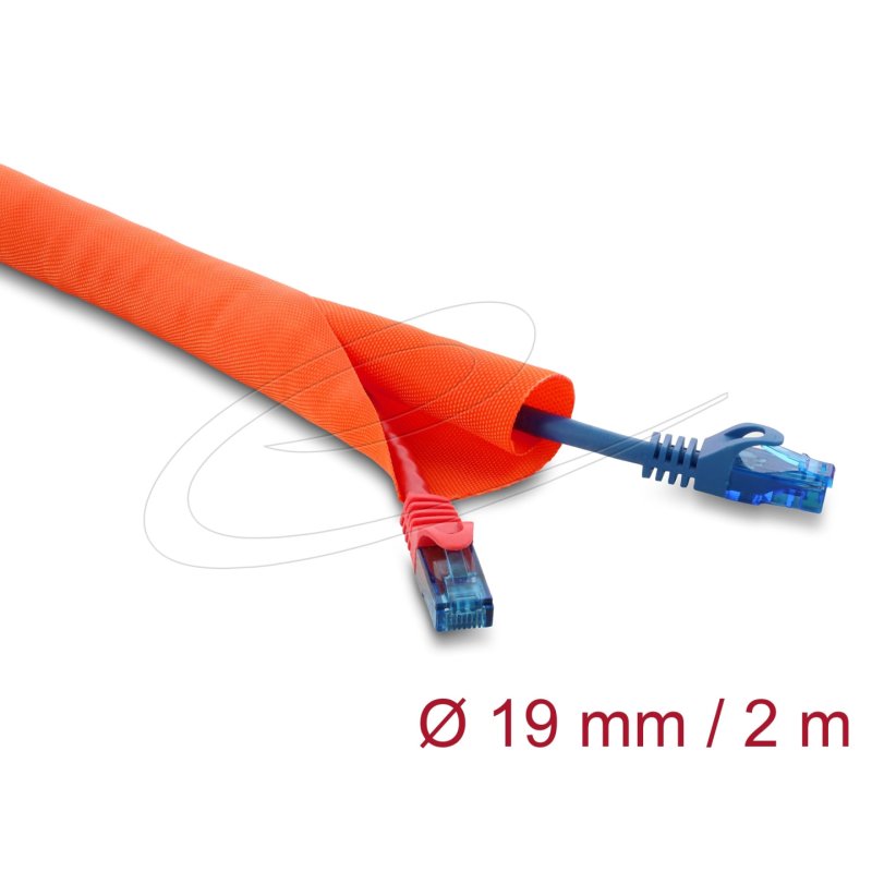 DeLOCK 19019 cable sleeve Orange 1.9 cm