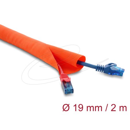 DeLOCK 19019 cable sleeve Orange 1.9 cm