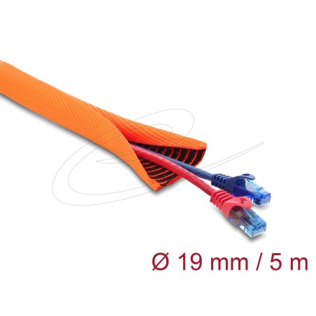 DeLOCK 19028 manchon de câble Orange 1,9 cm