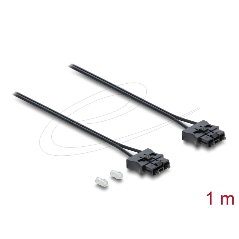 DeLOCK 91045 cable gender changer Servo Black