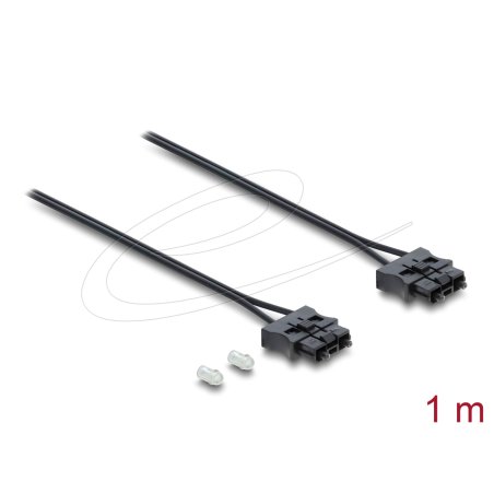 DeLOCK 91045 cable gender changer Servo Black