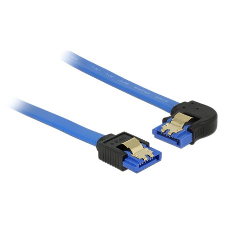 Tragant 84982 SATA cable 0.1 m SATA 7-pin Black, Blue