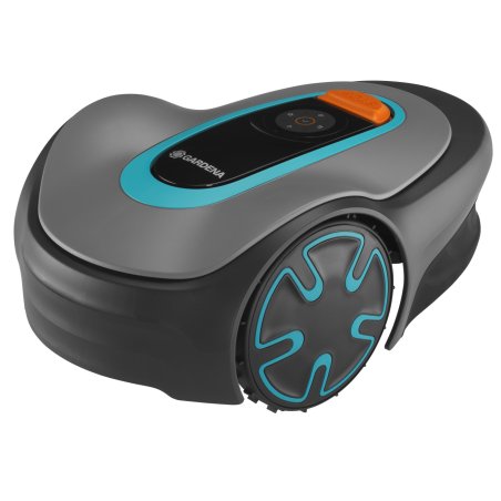 Gardena SILENO minimo Robotic lawn mower Battery Black, Blue, Grey