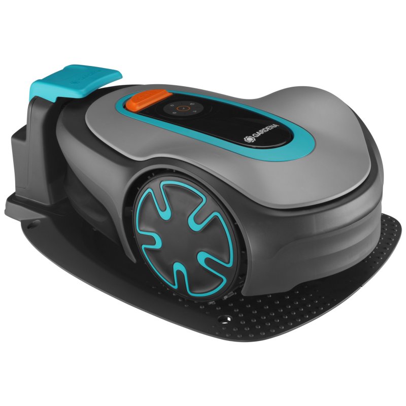 Gardena SILENO minimo Tondeuse à gazon robot Batterie Noir, Bleu, Gris