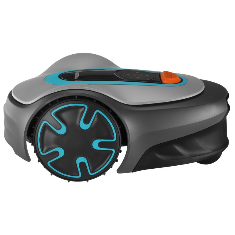 Gardena SILENO minimo Robotic lawn mower Battery Black, Blue, Grey