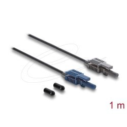 DeLOCK 90998 adaptateur de fibres optiques 1 pièce(s) Noir, Gris
