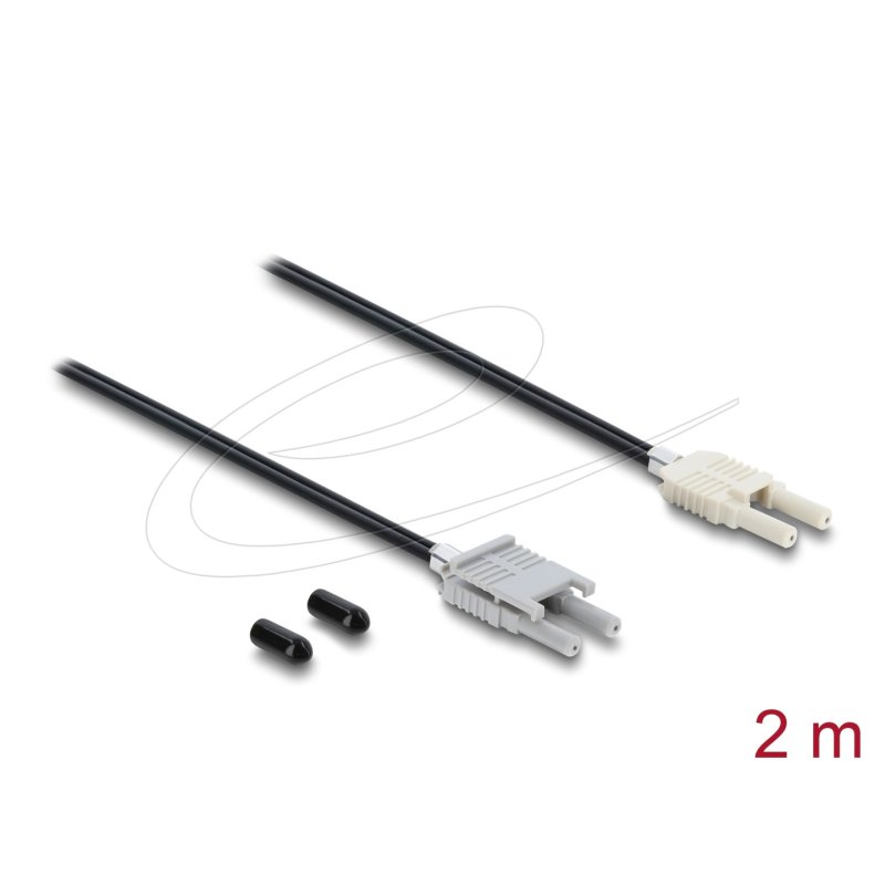 DeLOCK 91028 fibre optic adapter 1 pc(s) Black, Grey