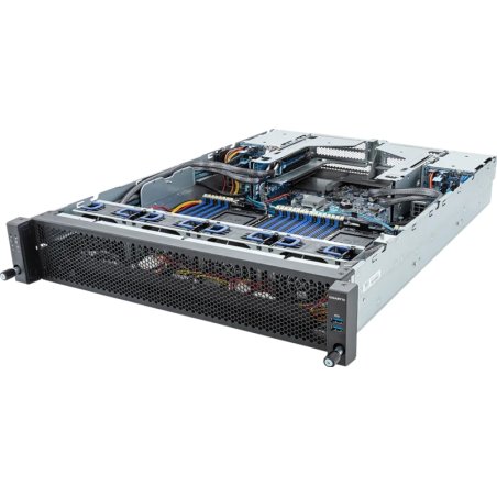 Barebone Server Gigabyte E283-SS90-AAV1 Rack Server 2U Dual Sockel 4677 2x 1600W 4x 2,5" Gen4