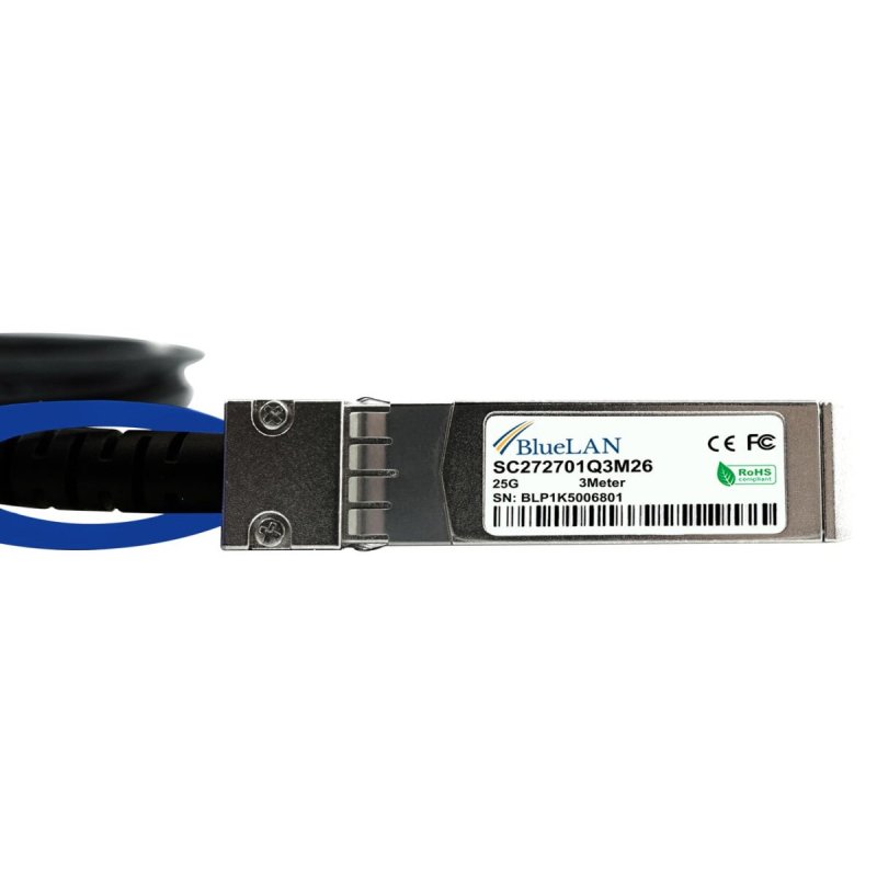 Cisco kompatibel BlueLAN SFP28 AWG30 25GBASE-CR 1M DAC