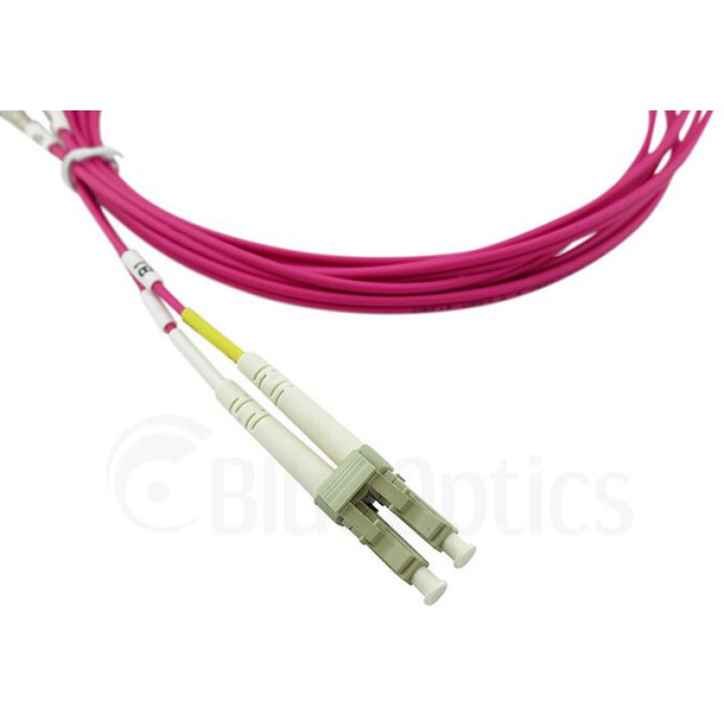 BlueOptics LWL Patchkabel LC / LC MM OM4 magenta 3,0m