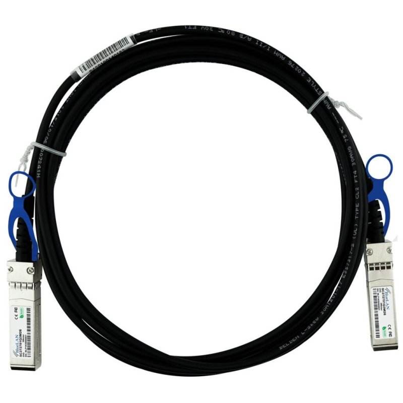 BlueOptics 10520 InfiniBand/fibre optic cable 1 m SFP28 Black
