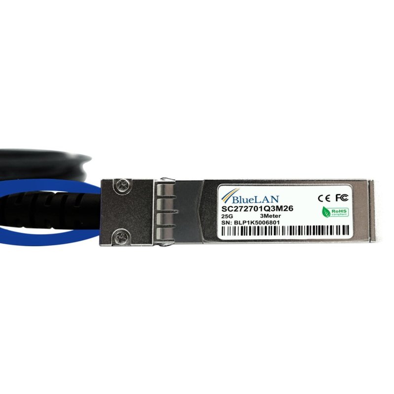 BlueLAN 25Gb 3M SFP28 25GBASE-CR DAC-10521