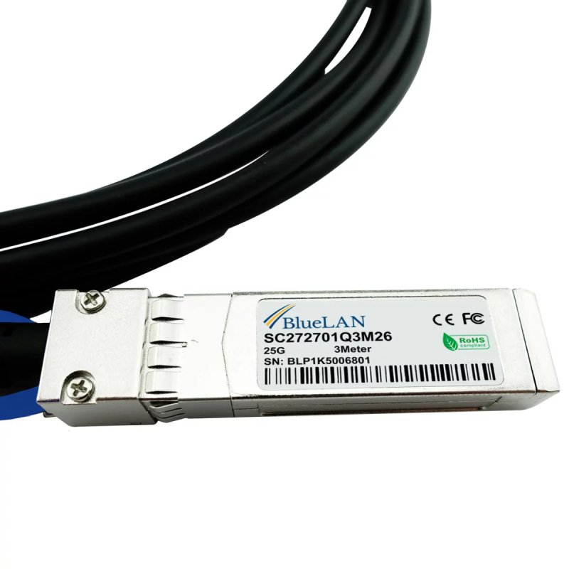 BlueLAN 25Gb 1M SFP28 25GBASE-CR DAC( CAB-S-S-25G-1M)